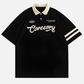 CERECORY Oversized Polo Shirt