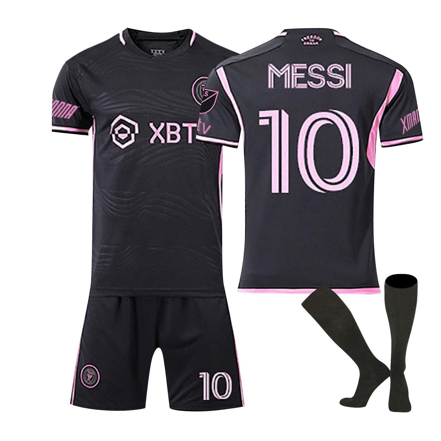 Messi #10 Inter Miami CF 22/23 Home Jersey Set - Youth